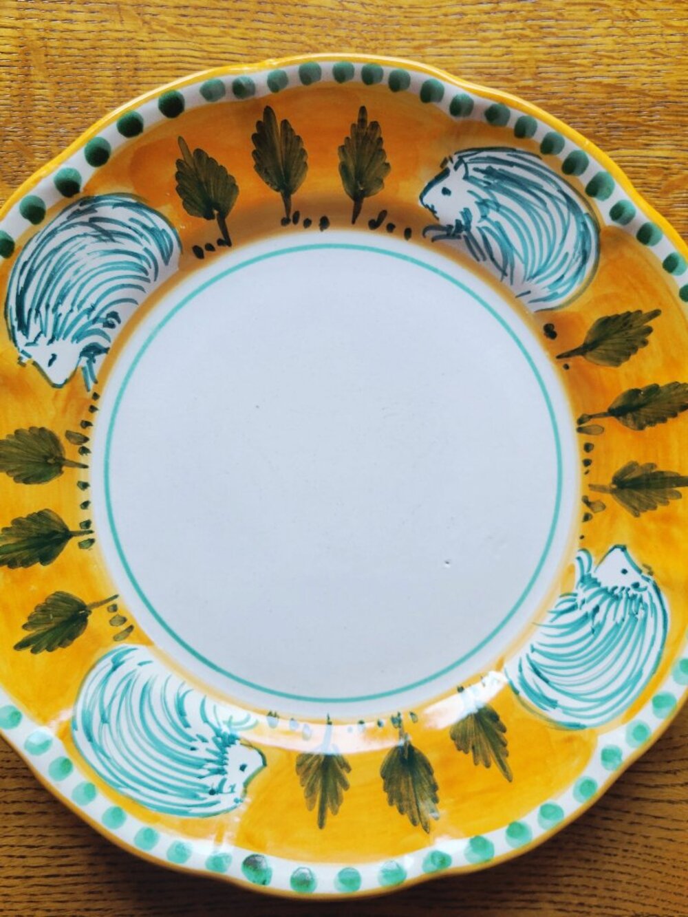 VIETRI Hedge Hog Campagna Dinner Plate